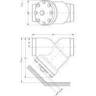 FIA — корпус фильтра Данфосс (Danfoss)