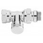 DANFOSS RLV-CX Клапан запорный Ду 15, прям. хром 003L0274 DANFOSS RLV-CX Клапан запорный Ду 15, прям. хром 003L0274