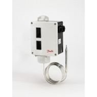 DANFOSS 017-509966 — Реле температуры RT 14 для тяжелых условий эксплуатации, IP 66, T окружающей среды -50...70 °C, диапазон настройки уставки -5...30 °C 017-509966