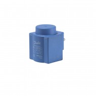 DANFOSS 018F7397 — Катушка электромагнитная BB024DS, напряжение питания 24 В постоянного тока, мощность 18 Вт, присоединение защелкой 018F7397