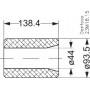DANFOSS 023U1392 — Сменные сердечники-вставки 48-DM для разборных фильтров DCR Eliminator 023U1392 DANFOSS 023U1392 — Сменные сердечники-вставки 48-DM для разборных фильтров DCR Eliminator 023U1392
