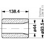 DANFOSS 023U1392 — Сменные сердечники-вставки 48-DM для разборных фильтров DCR Eliminator 023U1392 DANFOSS 023U1392 — Сменные сердечники-вставки 48-DM для разборных фильтров DCR Eliminator 023U1392