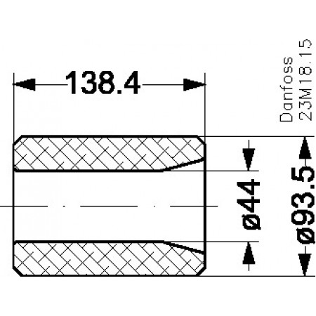 DANFOSS 023U4381 — Сменные сердечники-вставки 48-DC для разборных фильтров DCR Eliminator 023U4381 DANFOSS 023U4381 — Сменные сердечники-вставки 48-DC для разборных фильтров DCR Eliminator 023U4381