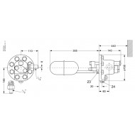 DANFOSS SV 6 Регулятор уровня поплавковый (без к 027B2016