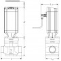 DANFOSS Клапан регулятор-давления ICM 25-A (25 DIN), без привода 027H2000 DANFOSS Клапан регулятор-давления ICM 25-A (25 DIN), без привода 027H2000