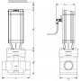 DANFOSS Клапан регулятор-давления ICM 50-B (50 DIN), без привода 027H5001 DANFOSS Клапан регулятор-давления ICM 50-B (50 DIN), без привода 027H5001
