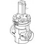 DANFOSS Клапан регулятор-давления ICM 100 (100 DIN), без привода 027H7130 DANFOSS Клапан регулятор-давления ICM 100 (100 DIN), без привода 027H7130