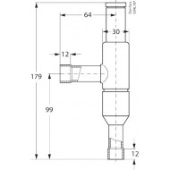 DANFOSS KVC 15 Регулятор производ. 5/8" ODF 034L0147