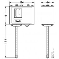 DANFOSS KP 5 Реле давления 060-117966