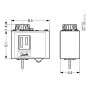 DANFOSS 060L118466 — Реле температуры (термостат) KP 78, IP 30/44, диапазон регулирования 30...90 °C, длина трубки 2 м 060L118466 DANFOSS 060L118466 — Реле температуры (термостат) KP 78, IP 30/44, диапазон регулирования 30...90 °C, длина трубки 2 м 060L118466