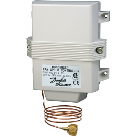 DANFOSS 061H3022 — Регулятор скорости вращения вентиляторов конденсатора RGE-Z1P6-7DS, хладагент R410A, 16-39 бар, IP 54 061H3022 DANFOSS 061H3022 — Регулятор скорости вращения вентиляторов конденсатора RGE-Z1P6-7DS, хладагент R410A, 16-39 бар, IP 54 061H3022