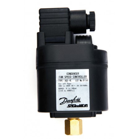 DANFOSS 061H3240 — Регулятор скорости вращения вентиляторов конденсатора XGE 4M, MWP 47 бар, хладагент R407C / R404A / R134a / R22, 10-25 бар 061H3240 DANFOSS 061H3240 — Регулятор скорости вращения вентиляторов конденсатора XGE 4M, MWP 47 бар, хладагент R407C / R404A / R134a / R22, 10-25 бар 061H3240