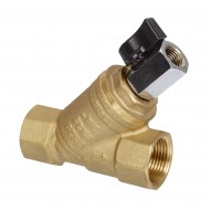 DANFOSS 065B8243 — FVR Фильтр сетчатый DN25, PN25; резьбовой, со сливным краном; корпус: латунь 065B8243