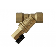 РИДАН FVR-DR 065B8341R — Фильтр сетчатый со сливным краном DN15, PN25, Т от -20 °С...130 °С; материал корпуса латунь CW602N 065B8341R
