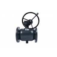 РИДАН RJIP Premium 065N0281GR — Кран шаровой FF DN500 PN16 WG (фланцевый, с редуктором, стандартный проход) 065N0281GR