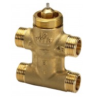 DANFOSS Клапан регулирующий, трехходовой с байпасом VZL 4 Ру 16 Ду 15 Kv 1,0 T=1200C 065Z2093
