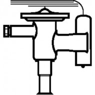 DANFOSS TUB Клапан терм №4 R410A 1/4"х1/2" 068U1961