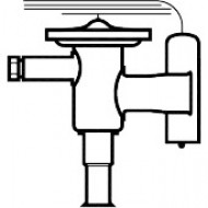 DANFOSS TUB Клапан терм №3 R404A/R507A 1/4"x1/2" 068U2096