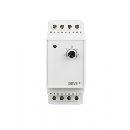 DEVI DEVIreg 330 140F1070 — Терморегулятор для систем обледенения, с датчиком на проводе, диапазон регулирования T -10…+10 °C 140F1070 DEVI DEVIreg 330 140F1070 — Терморегулятор для систем обледенения, с датчиком на проводе, диапазон регулирования T -10…+10 °C 140F1070