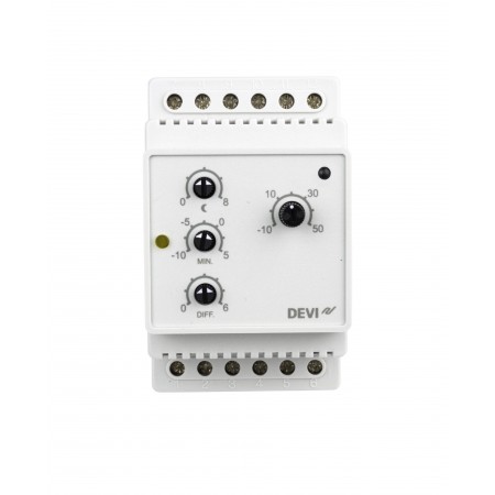 DEVI DEVIreg 316 140F1075 — Терморегулятор для систем антиобледенения с датчиком на проводе 140F1075 DEVI DEVIreg 316 140F1075 — Терморегулятор для систем антиобледенения с датчиком на проводе 140F1075