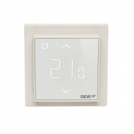 DEVI DEVIreg Smart 140F1141 — Программируемый терморегулятор интеллектуальный с Wi-Fi, белый 140F1141