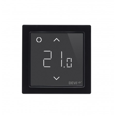 DEVI DEVIreg Smart 140F1143 — Программируемый терморегулятор интеллектуальный с Wi-Fi, черный 140F1143 DEVI DEVIreg Smart 140F1143 — Программируемый терморегулятор интеллектуальный с Wi-Fi, черный 140F1143