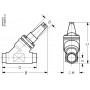 DANFOSS REG-SA 20 Клапан регулятор расхода 148B5328 DANFOSS REG-SA 20 Клапан регулятор расхода 148B5328