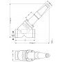 DANFOSS 148B5711 — Запорный клапан SVA-S 50 148B5711 DANFOSS 148B5711 — Запорный клапан SVA-S 50 148B5711