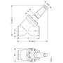 DANFOSS 148B6111 — Запорный клапан SVA-S 125 D STR CAP 148B6111 DANFOSS 148B6111 — Запорный клапан SVA-S 125 D STR CAP 148B6111