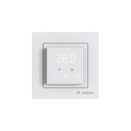 РИДАН 21RT0104R — Classy терморегулятор с Wi-Fi, белый 21RT0104R РИДАН 21RT0104R — Classy терморегулятор с Wi-Fi, белый 21RT0104R
